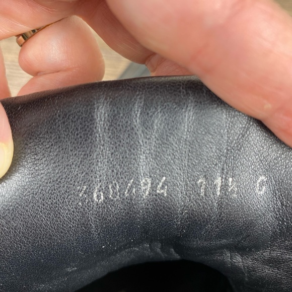 Gucci Authentic Black/Red Leather Praga Karibu High Top Sneakers Size 11.5 G - Picture 10 of 14